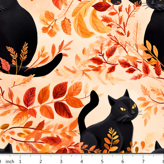 Bonnie's Boujee Designs - Autumn Black Cats