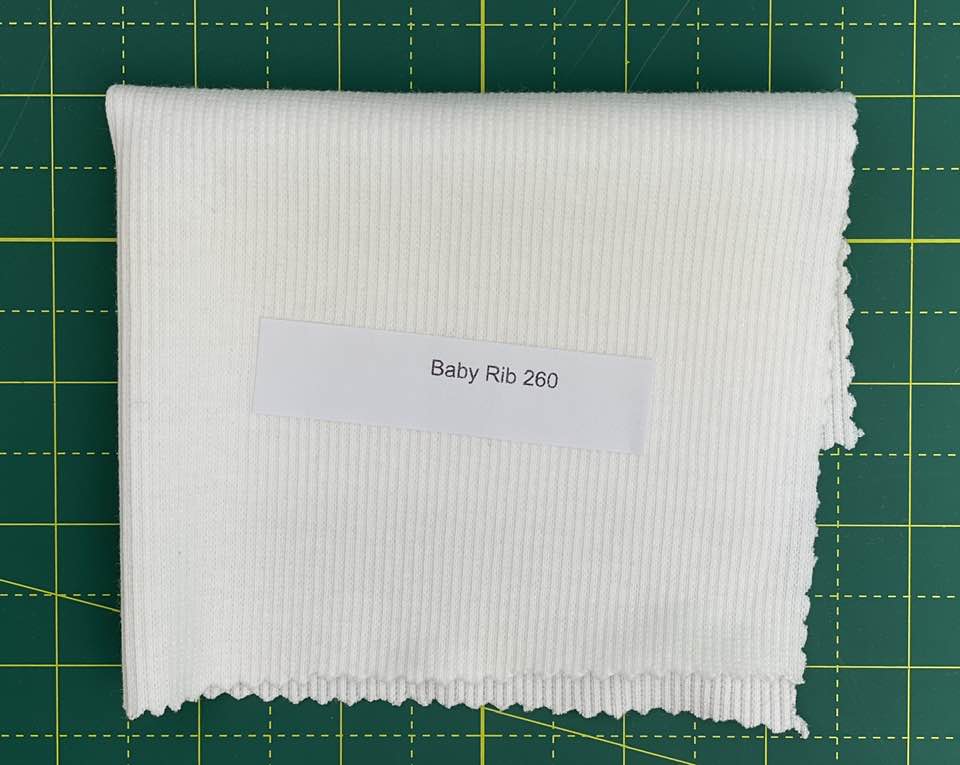 Family Fabrics 2x1 Rib Knit Fabric 260 gsm