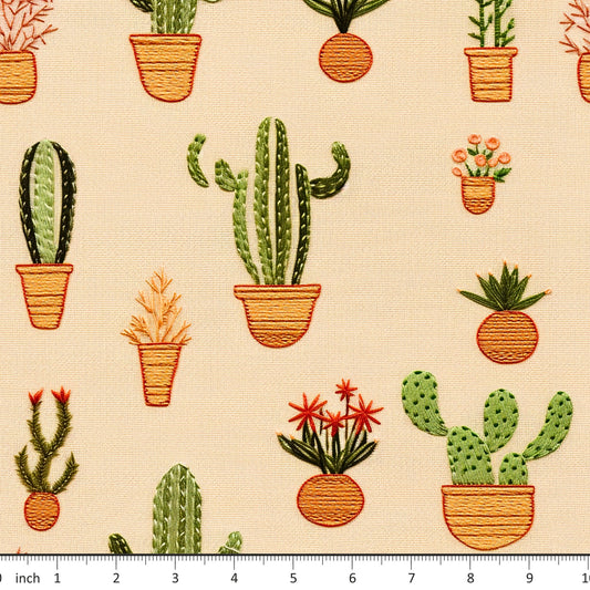 Bonnie's Boujee Designs - Cactus - Little Rhody Sewing Co.