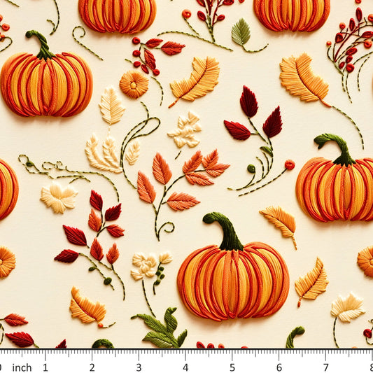 Bonnie's Boujee Designs - Fall Pumpkins - Little Rhody Sewing Co.