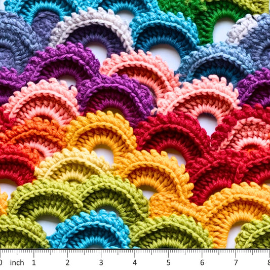 Bonnie's Boujee Designs - Rainbow Crochet - Little Rhody Sewing Co.