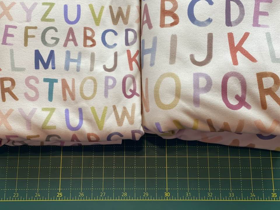 Coming Soon - ABC Big- 220 gsm Jersey - Expected to Stock Week of April 28th - Little Rhody Sewing Co.