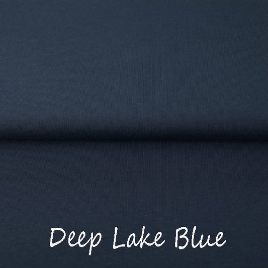Deep Lake Blue - In Stock: Jersey - Coming Soon: Euro-Ribbing - Preorder: French Terry - Fleeced French Terry - Little Rhody Sewing Co.