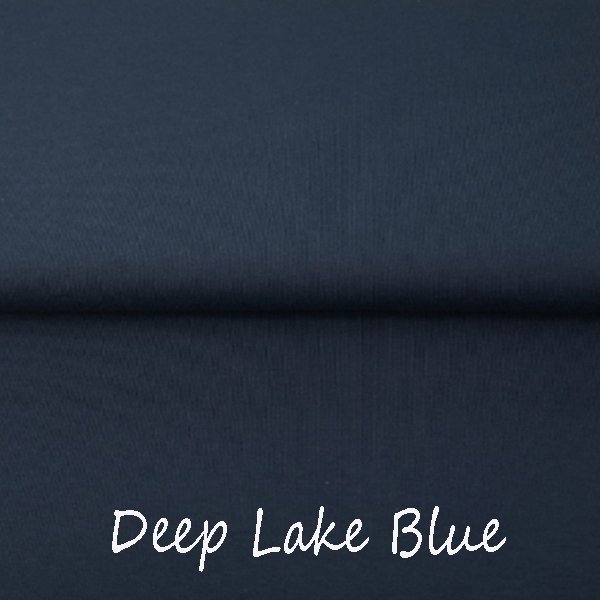 Deep Lake Blue - In Stock: Jersey - Coming Soon: Euro-Ribbing - Preorder: French Terry - Fleeced French Terry - Little Rhody Sewing Co.