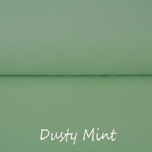 Dusty Mint - French Terry - Fleeced French Terry - Little Rhody Sewing Co.
