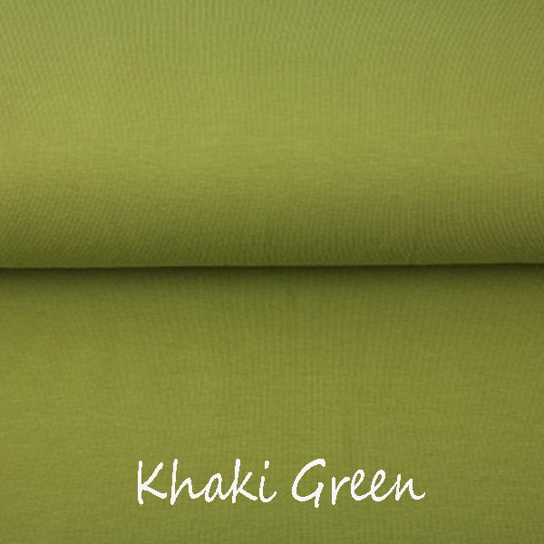 Khaki Green - In Stock: Jersey- In Stock Soon: Euro-ribbing - Preorder: Fleeced French Terry 1010 - Little Rhody Sewing Co.