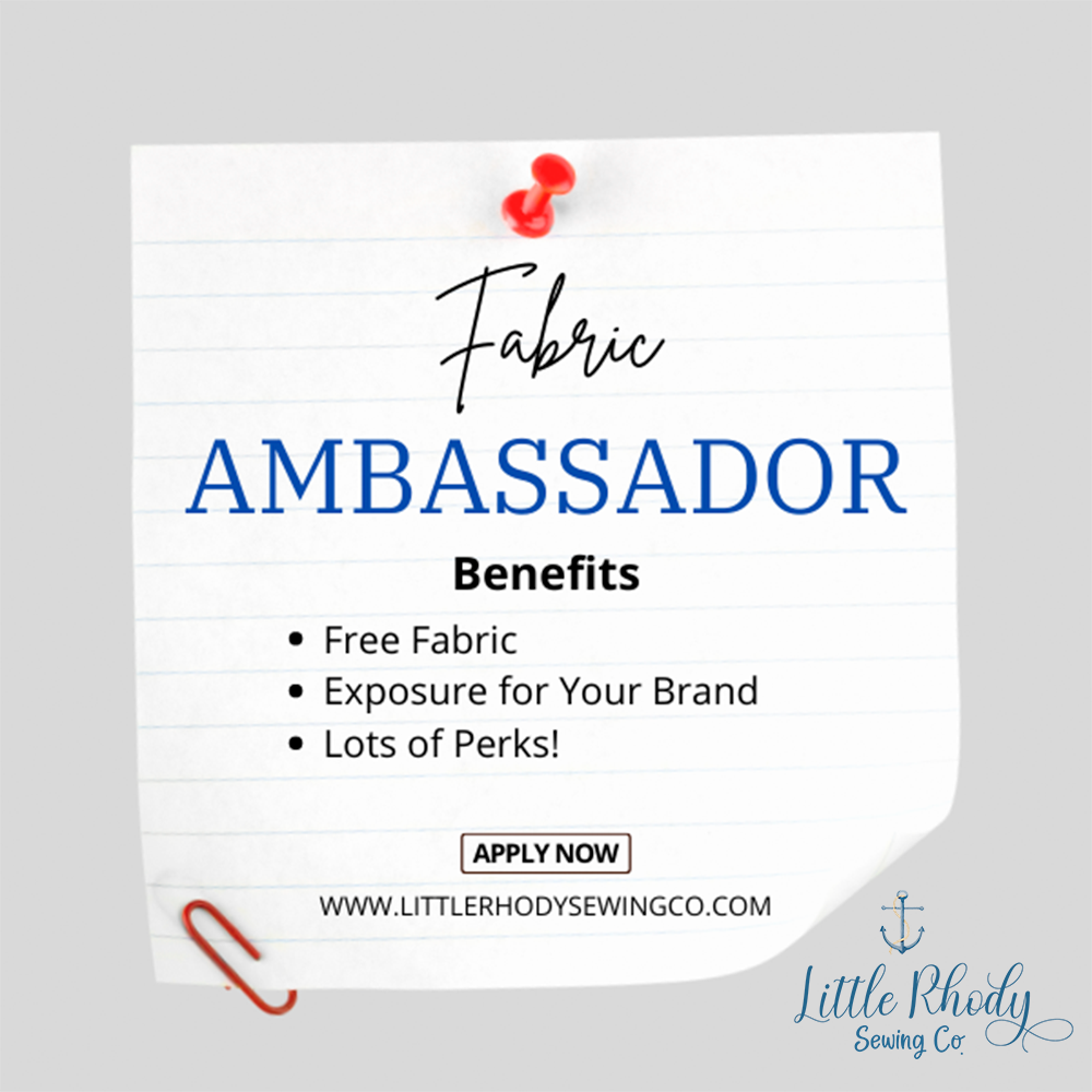 Fabric Ambassador benefits