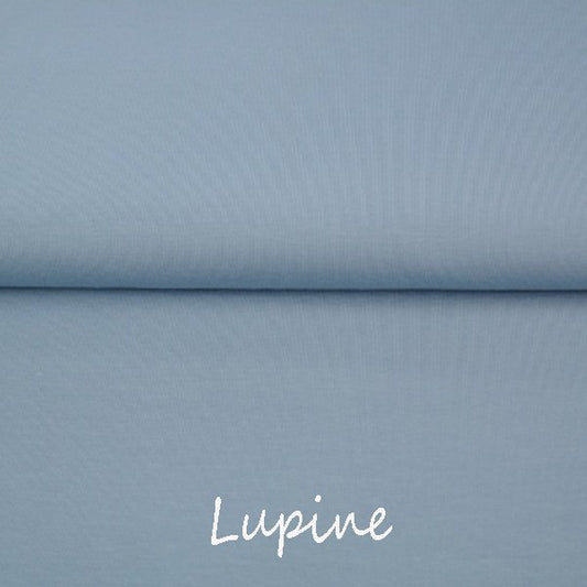 Lupine Blue - In Stock: Fleeced French Terry - Preorder: Euro-Ribbing - Little Rhody Sewing Co.
