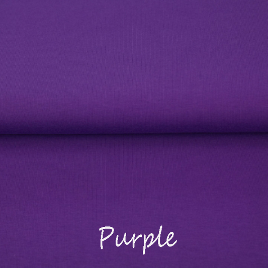 Purple  - In Stock: Jersey-  In Stock Soon: Euro-ribbing -  Preorder: Fleeced French Terry  14