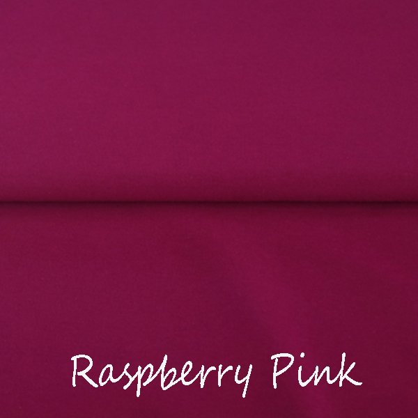 Raspberry Pink - In Stock: Euro-Ribbing - Jersey - Preorder: Fleeced French Terry - Little Rhody Sewing Co.
