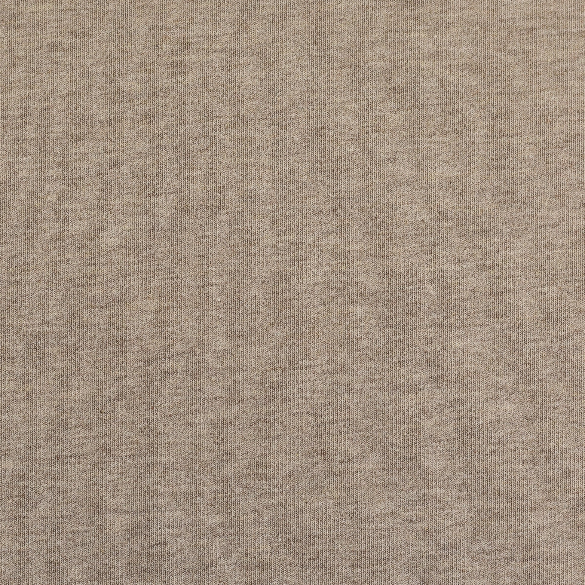 Swafing - Melange - Beige - Euro-ribbing - Jersey - French Terry - Fleeced French Terry - 1173 - Little Rhody Sewing Co.