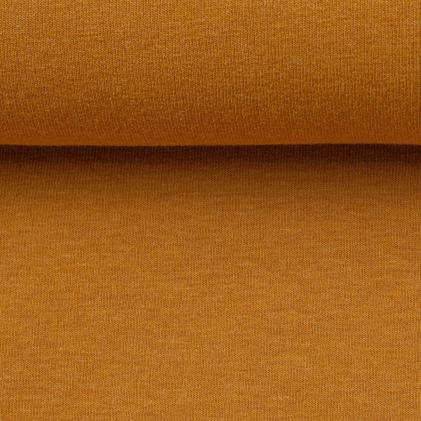 Swafing - Melange - Ochre - Euro-ribbing - Jersey - French Terry - Fleeced French Terry - 1315 - Little Rhody Sewing Co.