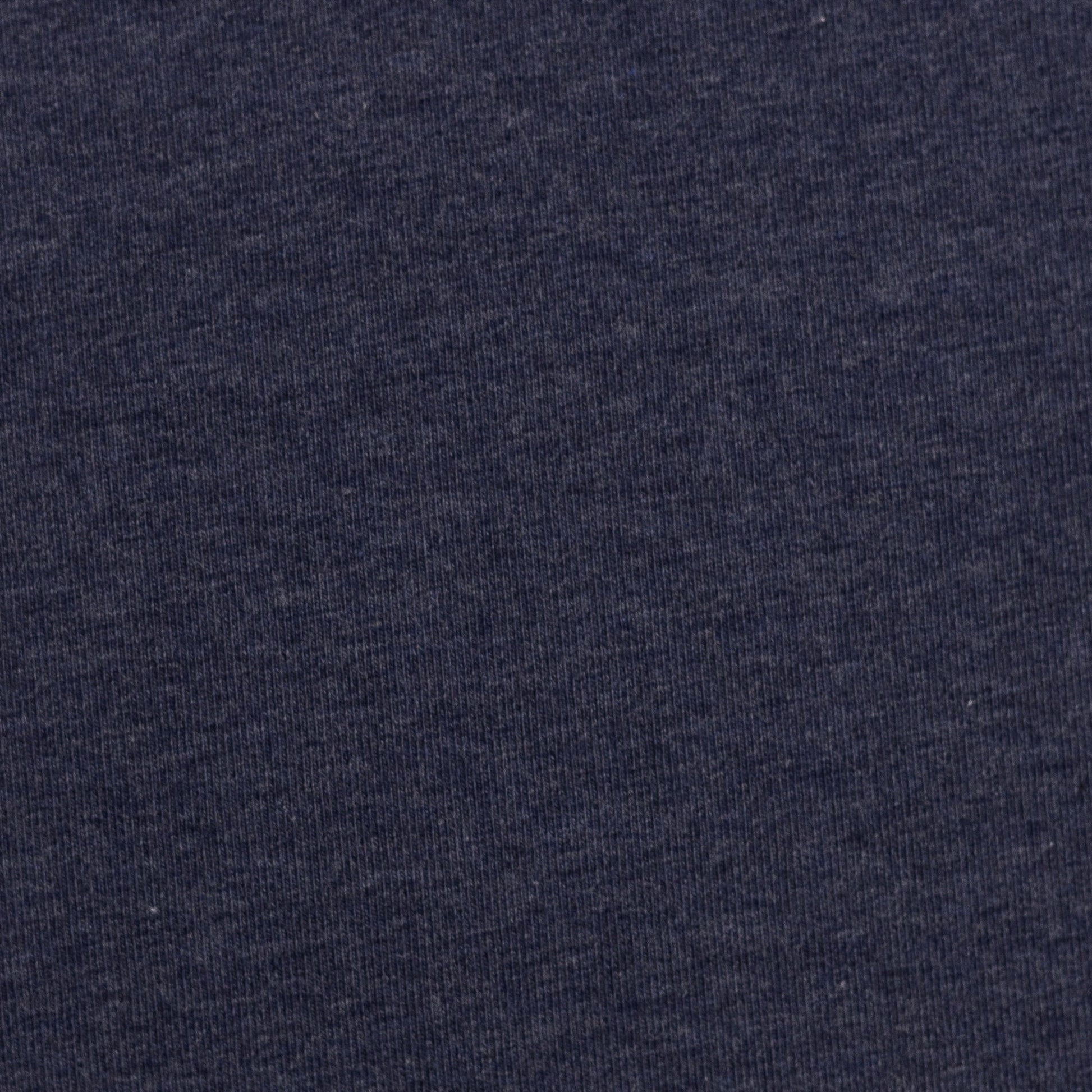 Swafing Melange -Very Dark Blue - Euro-ribbing - Jersey - French Terry - Fleeced French Terry - 1598 - Little Rhody Sewing Co.