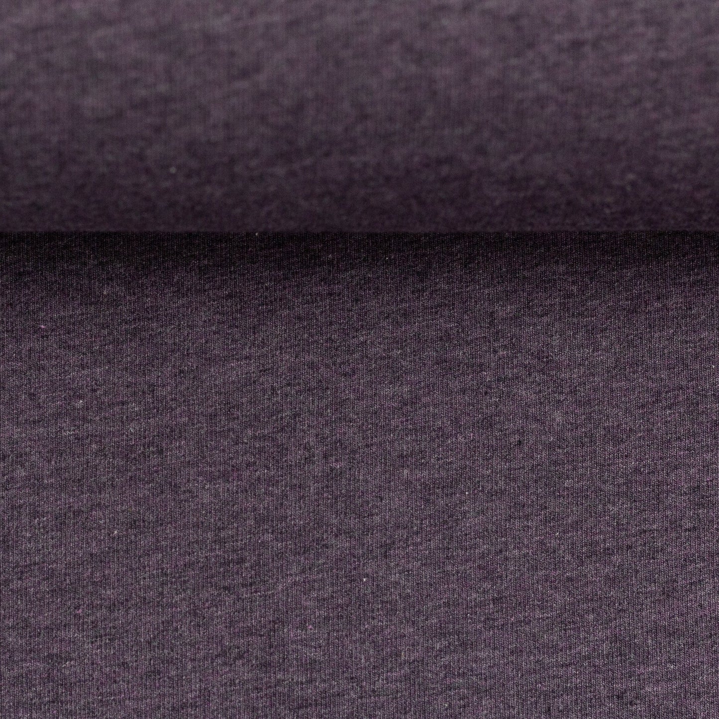 Swafing Melange - Violet - Euro-ribbing - Jersey - French Terry - Fleeced French Terry - 1648 - Little Rhody Sewing Co.