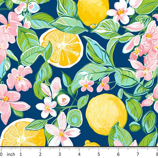 Violet and Meadow - Preppy Lemon - Little Rhody Sewing Co.