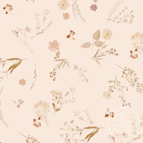 Autumn Floral Pink Big - Little Rhody Sewing Co.