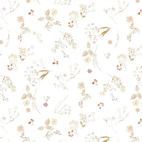Autumn Floral Small White - Little Rhody Sewing Co.
