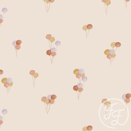 Balloons Peach - Little Rhody Sewing Co.