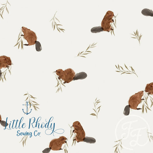 Beavers - By the 1/2 Yard - Little Rhody Sewing Co.
