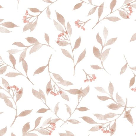 Berry Branches Big Pastel Off White - Little Rhody Sewing Co.