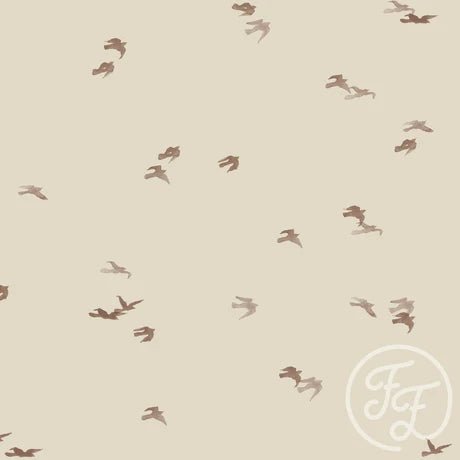 Bird Flight Grey - Little Rhody Sewing Co.