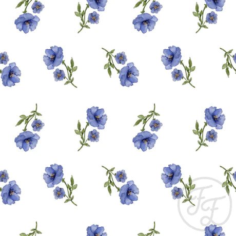 Blue Poppies - Little Rhody Sewing Co.
