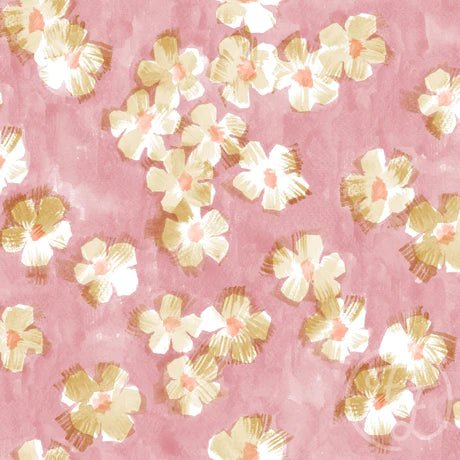 Bold Floral Pink Big - Little Rhody Sewing Co.