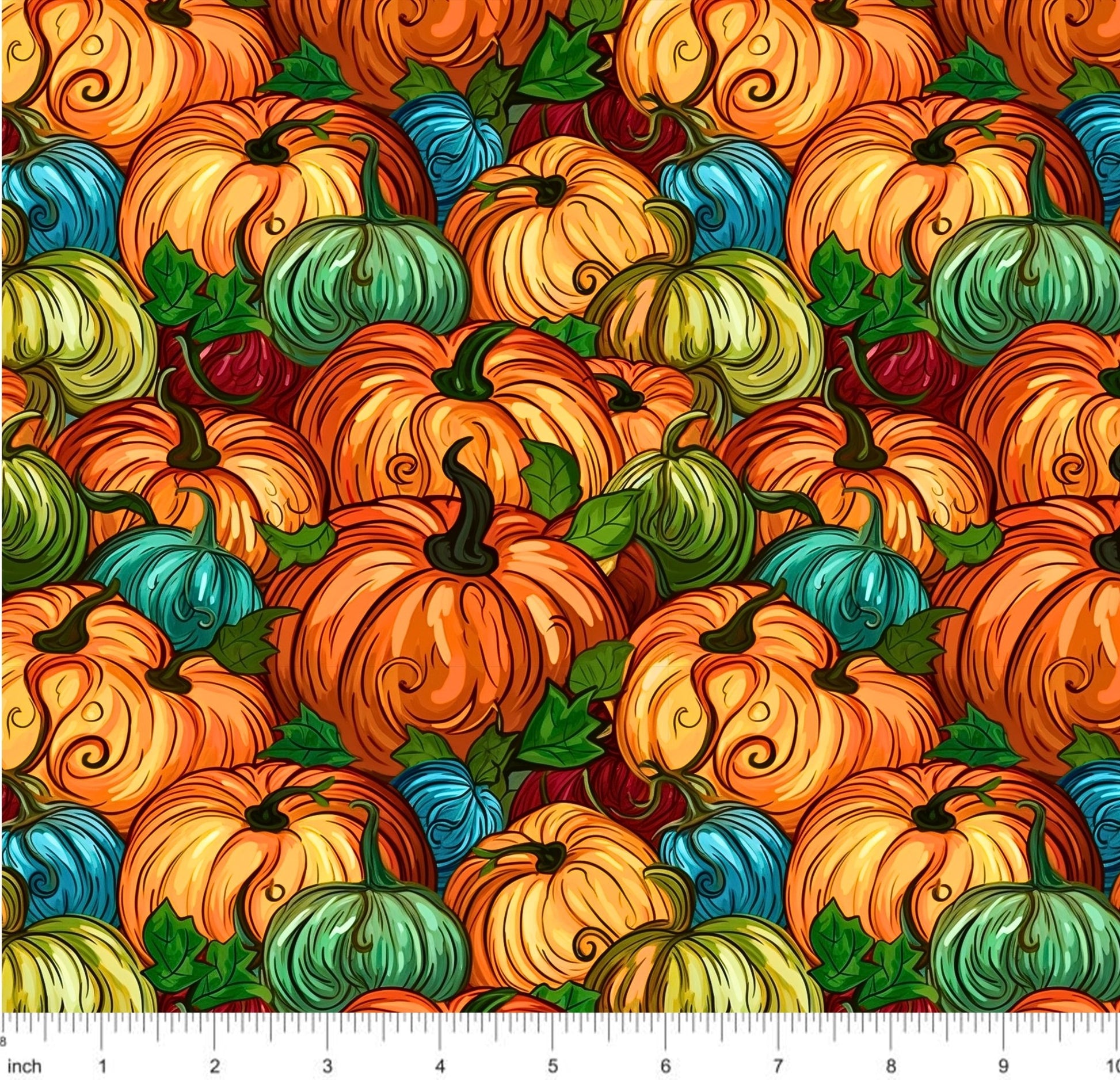 Bonnie's Boujee Designs - Autumn Pumpkin Harvest - Little Rhody Sewing Co.