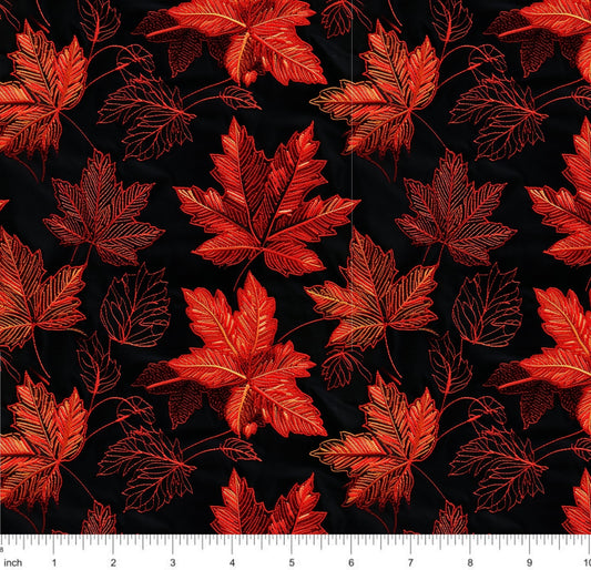Bonnie's Boujee Designs - Red Maple - Little Rhody Sewing Co.