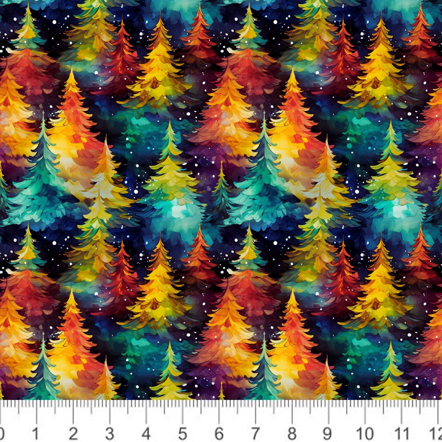 Bright Colorful Autumn Forest - Little Rhody Sewing Co.