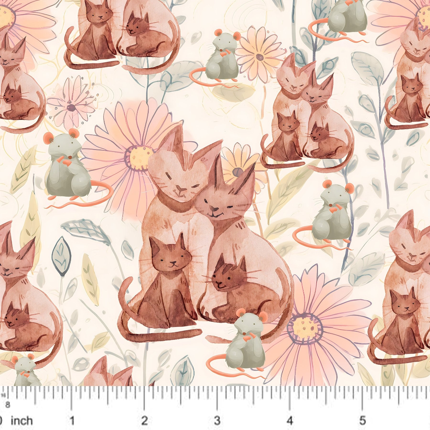 Cats and Mouse - Little Rhody Sewing Co.
