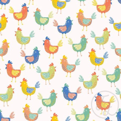 Chicken Colorful - Little Rhody Sewing Co.