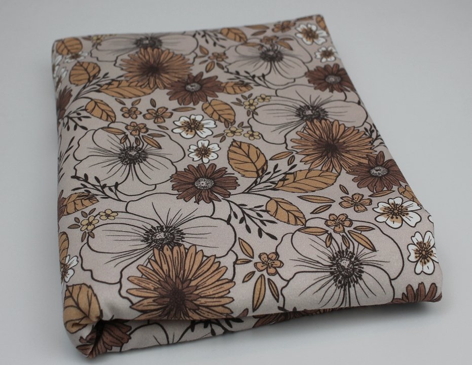 Christiane Vintage Flowers - Little Rhody Sewing Co.
