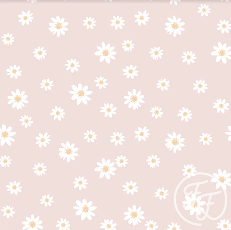 Daisies Pink - Little Rhody Sewing Co.