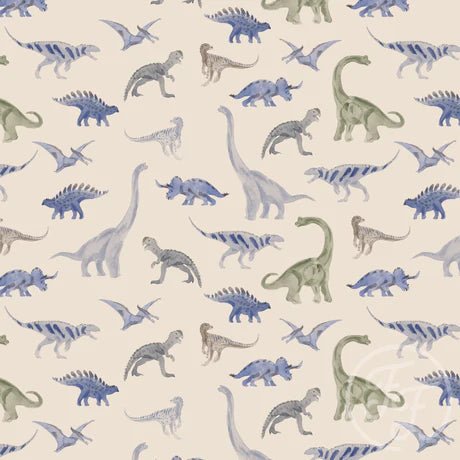 Dinosaur Blue Small - Little Rhody Sewing Co.