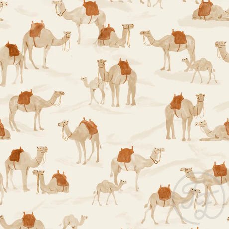 Drommy Beige Camels - Little Rhody Sewing Co.