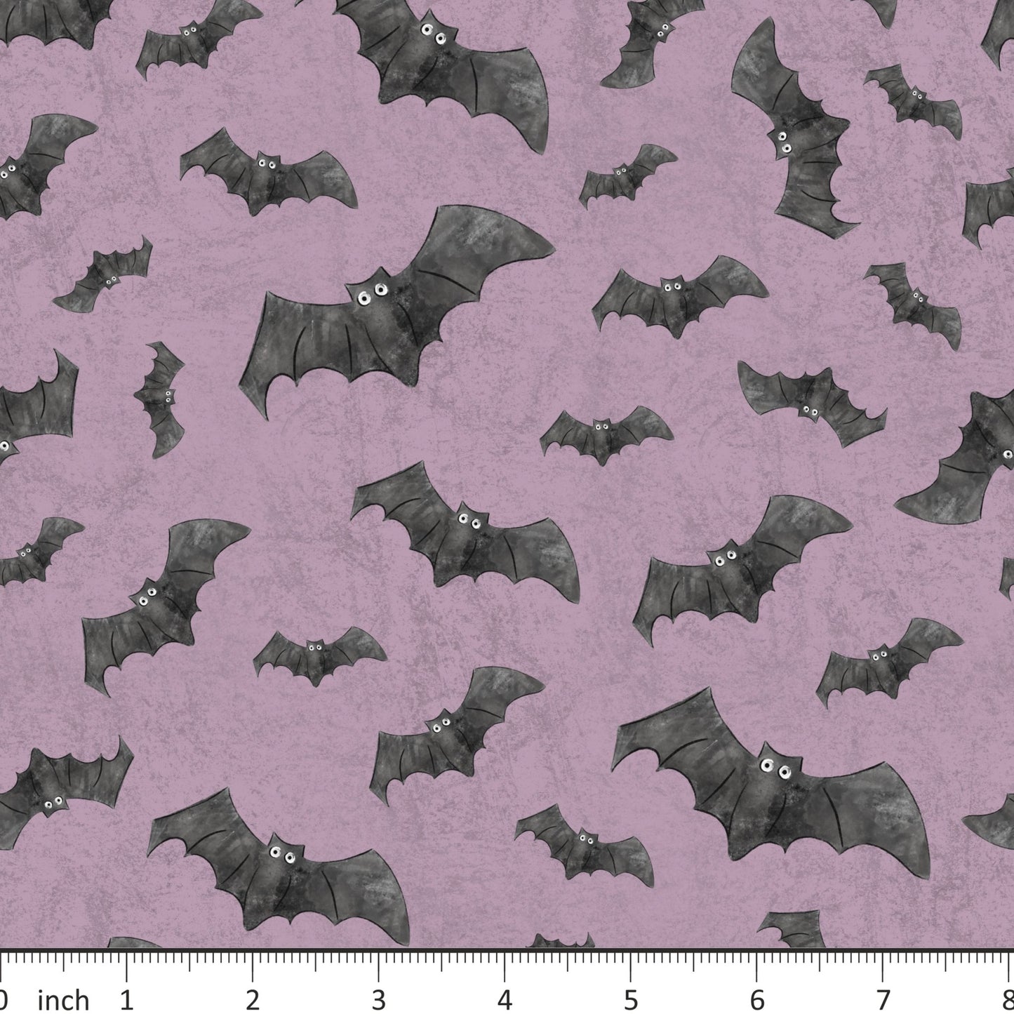 FineapplePair - Bats on Purple - Little Rhody Sewing Co.
