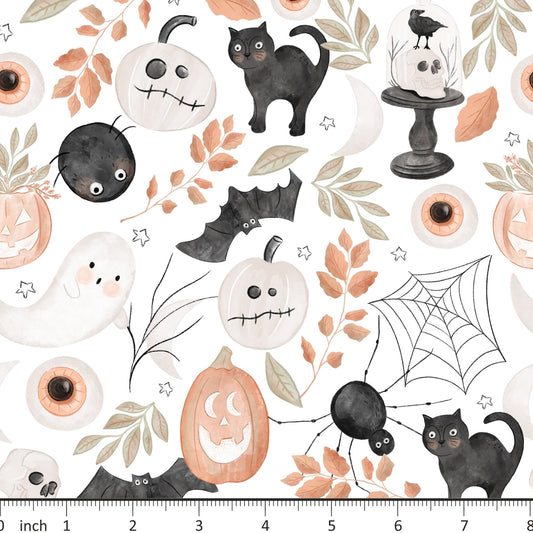 FineapplePair - Halloween Light Background - Little Rhody Sewing Co.