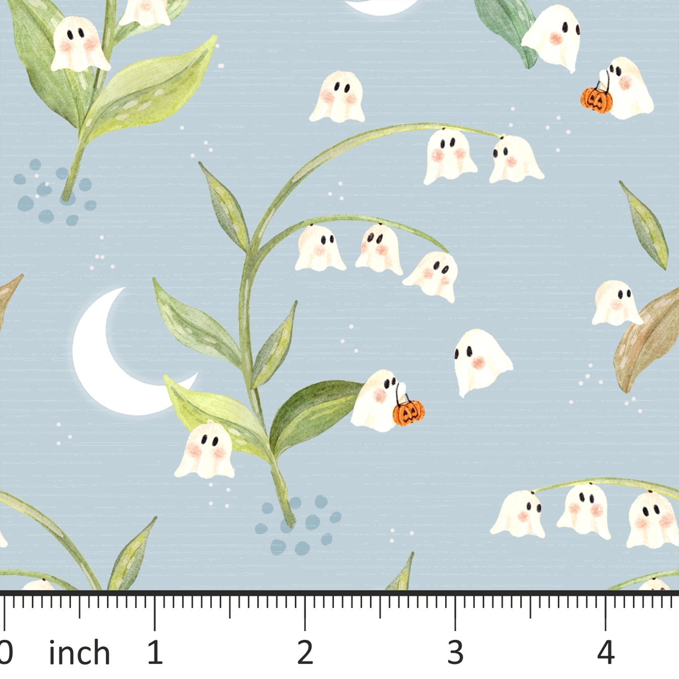Flora and Fable - Little Ghosts Floral - Little Rhody Sewing Co.