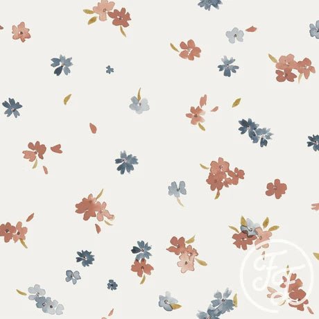 Floral Mix White - Little Rhody Sewing Co.