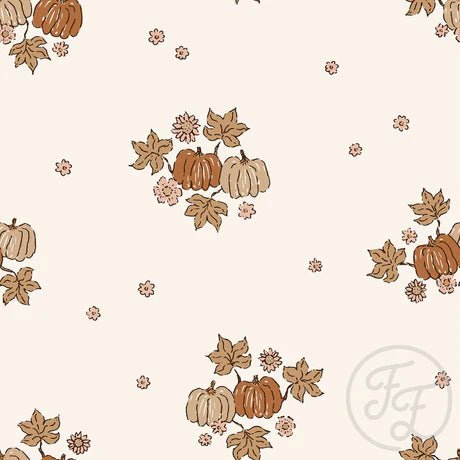 Floral Pumpkins - Little Rhody Sewing Co.