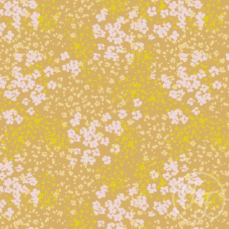 Flower Scatter Yellow - Little Rhody Sewing Co.