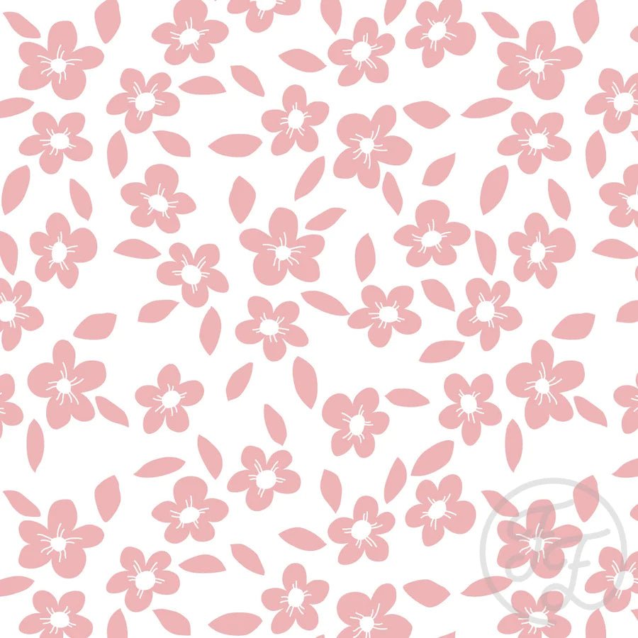 Flower Shine Pink - Little Rhody Sewing Co.