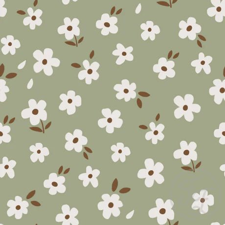 Flowers Green - Little Rhody Sewing Co.