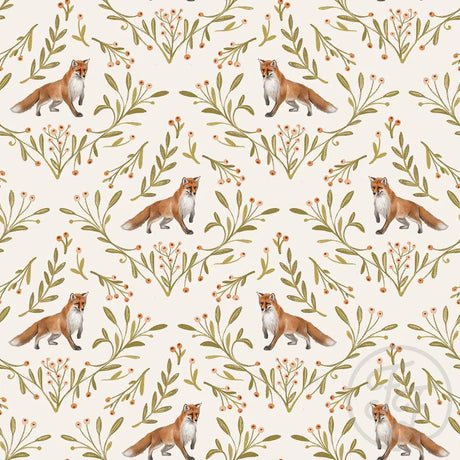 Foxes Off-white Sirene - Little Rhody Sewing Co.