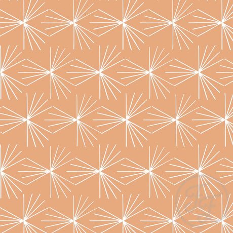 Geometric Sun Tile in Blush - Little Rhody Sewing Co.