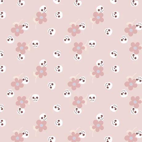 Girly Skull Pink - Little Rhody Sewing Co.