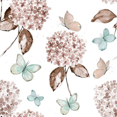 Hydrangea Butterflies - Little Rhody Sewing Co.