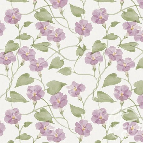 Ipomea Lilac White - Little Rhody Sewing Co.