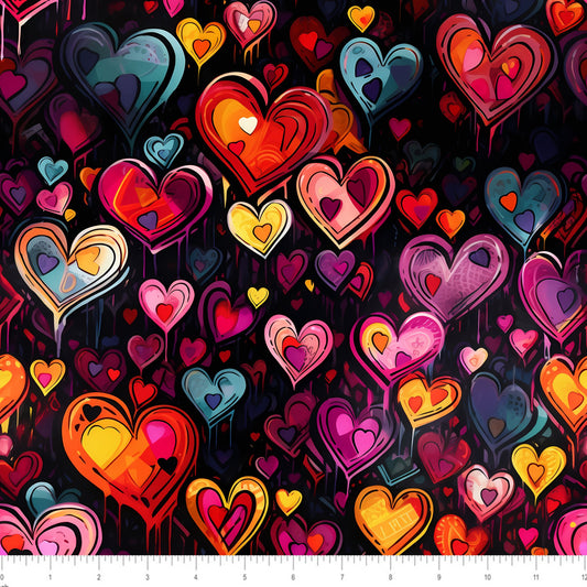 Landscape of Love - Hearts - Little Rhody Sewing Co.